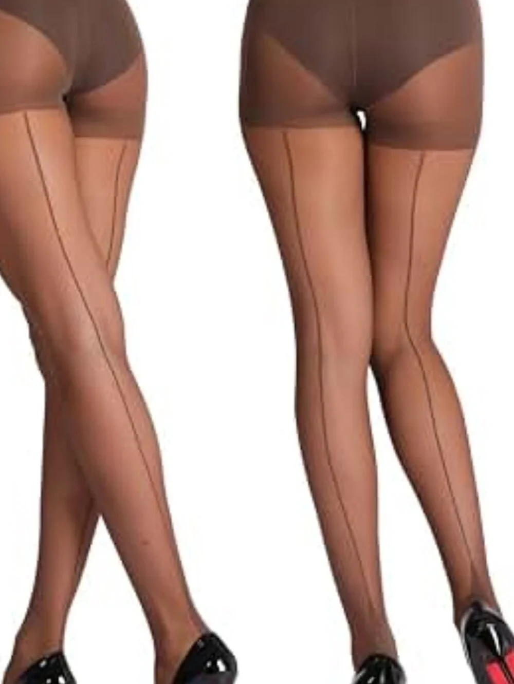 MeMoi Support Mate 60 Backseam Pantyhose - Bronzo XL